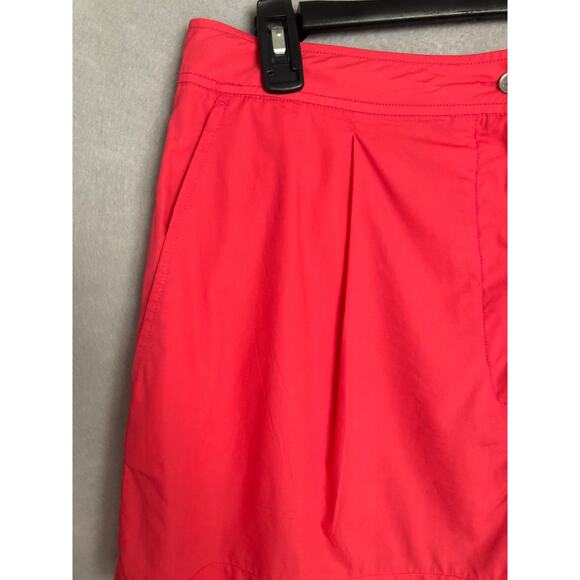 Michael Michael Kors Poplin Shorts Women's Size 14 Cotton in Geranium NEW - Picture 2 of 6